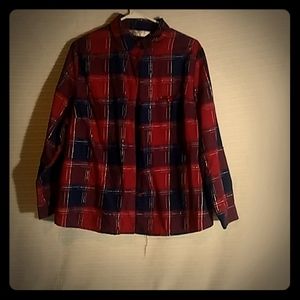 Plaid, Button down shirt.